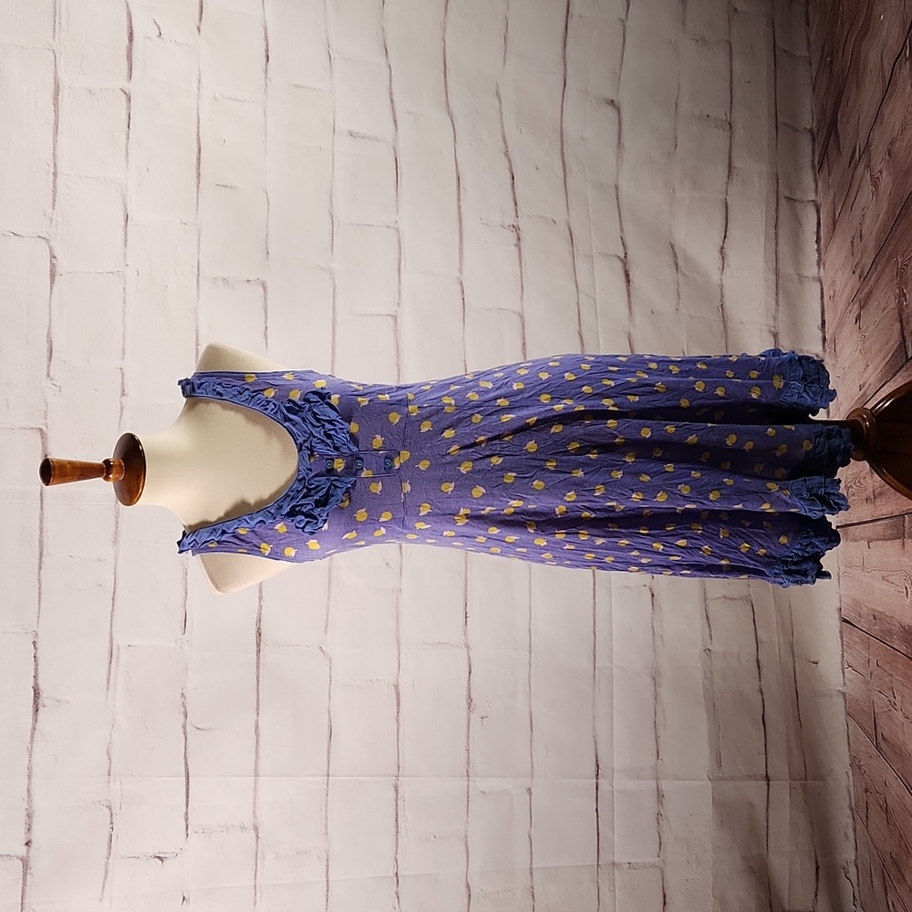 Anthropologie Eloise Apple Print Dress